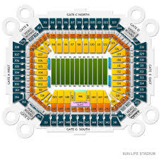 49 Disclosed Miami Dolphins New Stadium Seating Chart