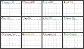 6 Month Calendar Photography Calendar