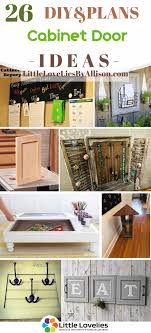 26 diy cabinet door ideas repurpose