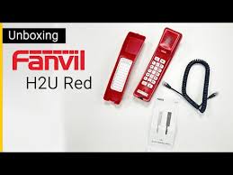 Fanvil H2u Red Ip Phone Unboxing