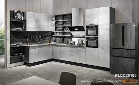 For a thoroughly modern kitchen, there is surely no better choice than a gloss finish design. Glossy Modern Gray Kitchen Cabinets Oppein