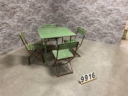 Retro Vintage Garden Table And Chairs
