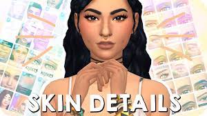 MY SKIN DETAILS COLLECTION (MAXIS MATCH) | Sims 4 Custom Content Showcase +  LINKS - YouTube