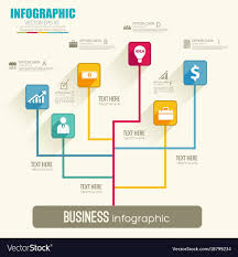 Web Infographic Flowchart Template