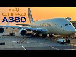 etihad airbus a380 abu dhabi