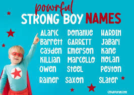 250 strong boy names for your little