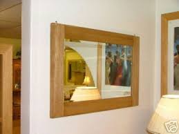 brand new large solid oak framed wall