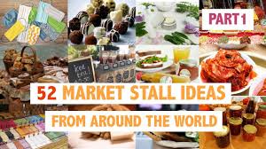 ideas for a market stall business