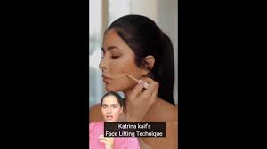 Katrina Kaif's Face Lifting Technique 🤩 #shorts #dailyshorts #makeuphacks  #facelift #hacks #vishag - YouTube