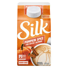 silk creamer for the coffee pumpkin