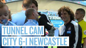 TUNNEL CAM | City 6-1 Newcastle United ...