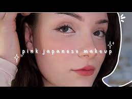 pink anese makeup tutorial on