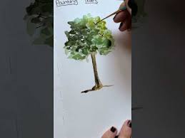 How To Paint Trees 40 Easy Lessons On