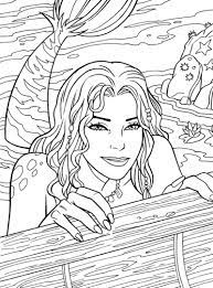 Mermaids are a fantastic subject for art. Best Mermaid Coloring Pages Coloring Books Cleverpedia