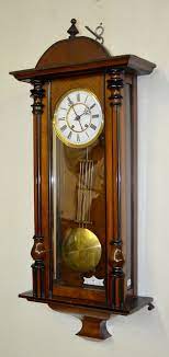 antique german wall regulator clock