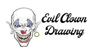 evil clown drawings drawing factory