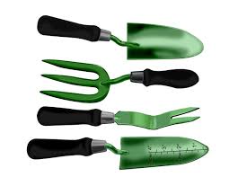 the most common gardening tools and