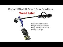 Find kobalt cordless electric string trimmers at lowe's today. Kobalt 8ov Cordless Weed Eater The Best Youtube