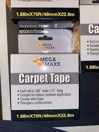 mega maxi carpet tape 1 88 x 75ft