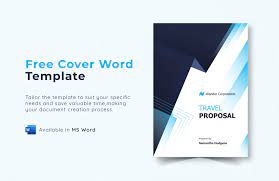 cover page template in word free