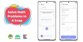 Snapmath Android Photo Math Solving