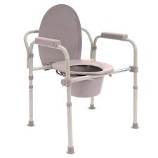 Kosmocare Folding Commode Chair With
