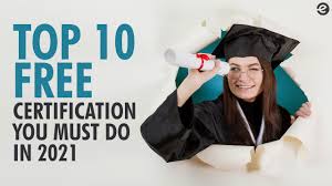 top 10 free certification courses you