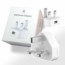 Genuine iPhone 6 7 8 Charger Plug Wall Socket Apple 5W USB iPhone Power  Adapter）