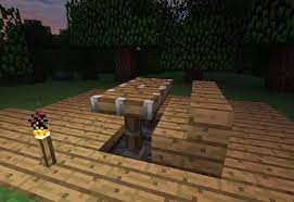 How To Make Furniture In Minecraft