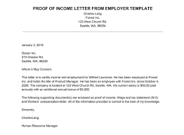 employment verification letter letter