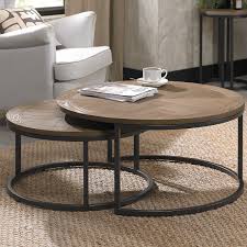 Coffee table sets are an easy way to create a matching look. Bentley Designs Rio Weathered Ash Nest Of Coffee Tables Costco Uk