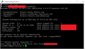 in ubuntu linux server using apache