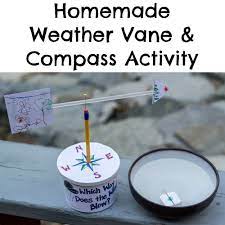 homemade weather vane and comp