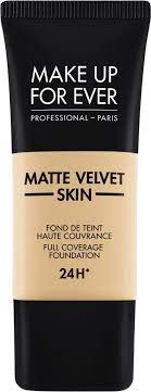 make up forever matte velvet skin fluid