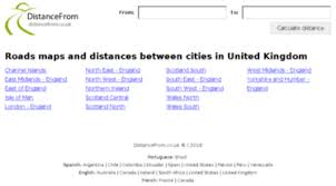 Get Uk Drivedistancecalc Com News Roads Maps And Distance