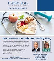 let s talk heart healthy living