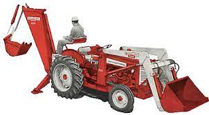 international 330 utility tractor color