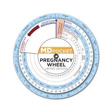 09 31 9982 Pregnancy Wheel And Ovulation Calendar