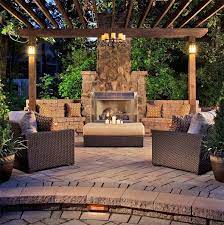 Amazing Outdoor Fireplace Designs