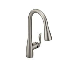Maybe you would like to learn more about one of these? Moen Arbor Spot Resist Stainless 1 Handle Deck Mount Pull Down Handle Kitchen Faucet Deck Plate Included In The Kitchen Faucets Department At Lowes Com