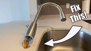 fixing a loose kitchen faucet you