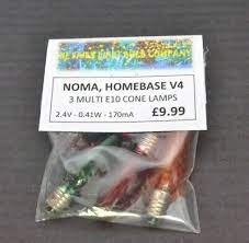 Homebase Noma Tesco V4 Cone Lamps