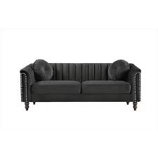 3 Seater Sofa In Black