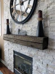 stacked stone fireplace ideas