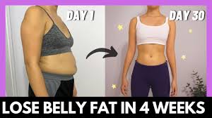 lose belly fat in 30 days how to lose