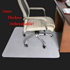 thicken 3mm home office chair mat pvc