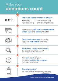 Spread The Word About Charity Fraud Ftc Consumer Information