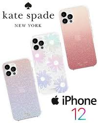 New (never used), kate spade iphone 12 pro max case. Kate Spade Ombre Glitter Crystals Pink Pastel Floral Iphone 12 Pro Max Hard Case Ebay