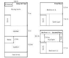 Floor Plan Of The Residential Building