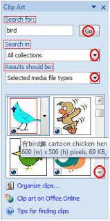 to insert clip art in ms word javatpoint